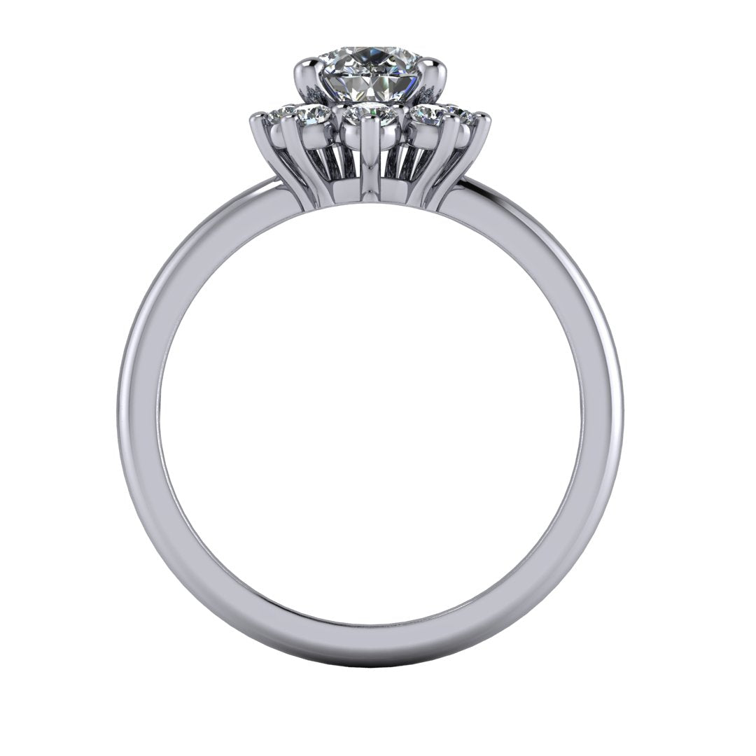 Honey Halo Engagement Ring (setting only)