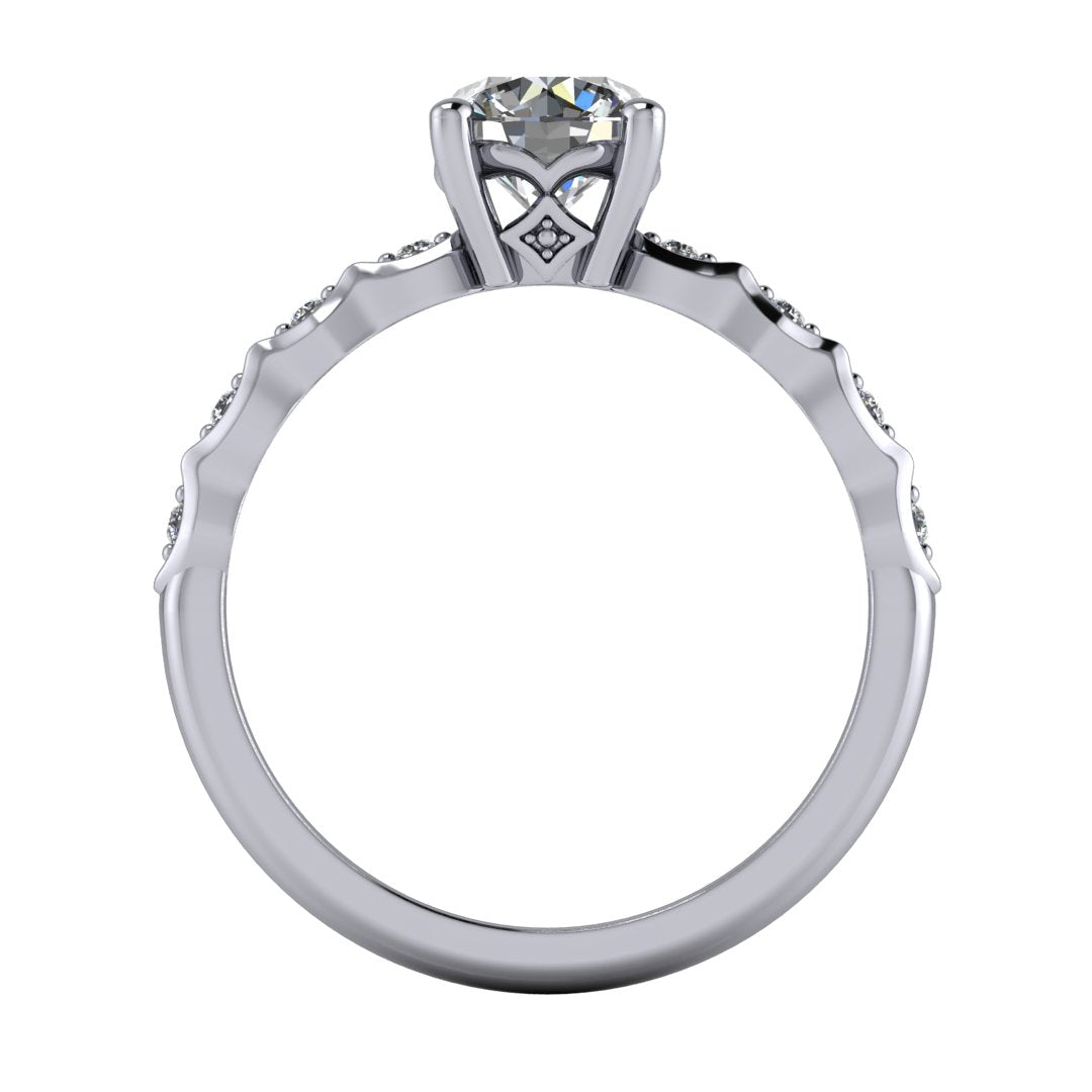 Collins Solitaire Engagement Ring (setting only)