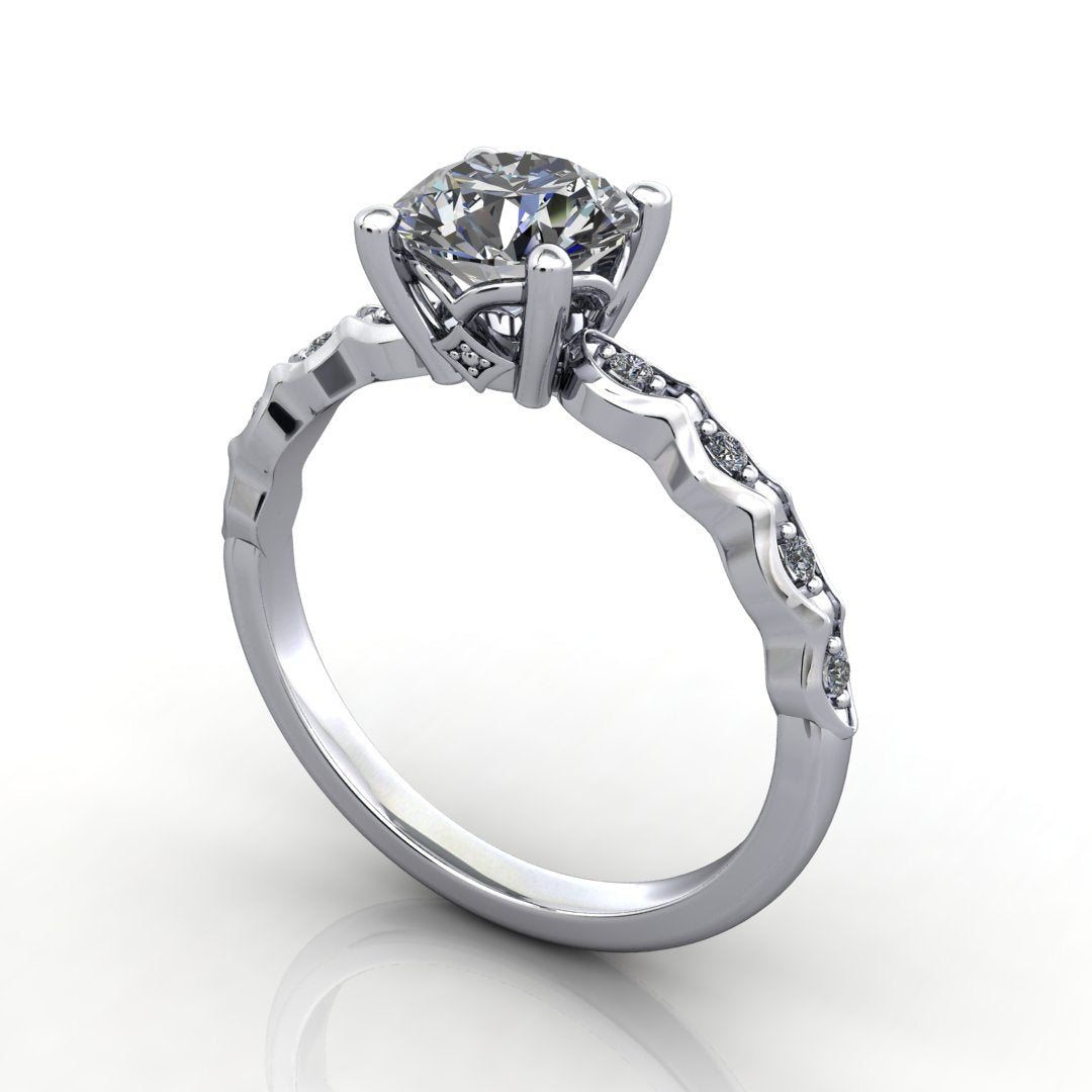 Collins Solitaire Engagement Ring (setting only)