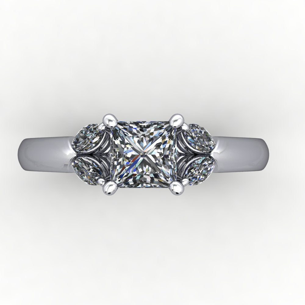 Briar Accented Engagement Ring (setting only)