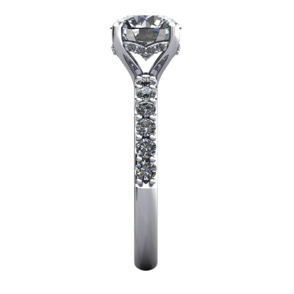 Elodie Solitaire Engagement Ring (setting only)